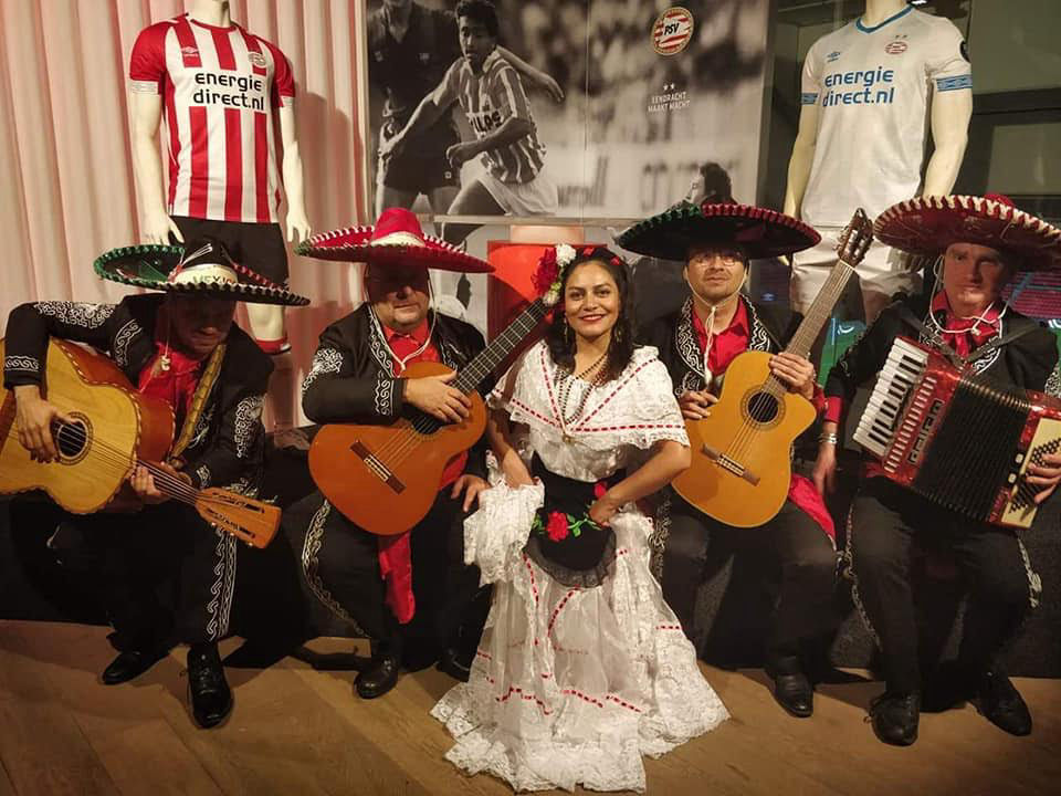 Kwartet Mexicaanse live muziek